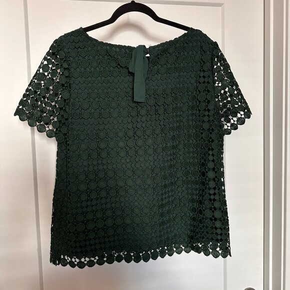 rsvp by Talbots Green Holiday Top - Picture 5 of 7